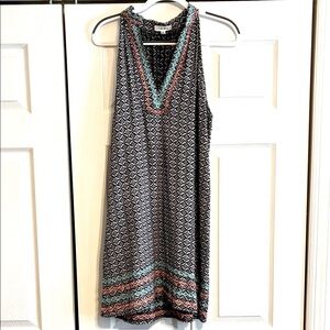 thml faye embroidered dress Coconut Tree Embroidered Maxi Dress – FARM Rio main image 1
